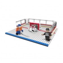 Oyo Sports NHL Buildable Playmaker Set - Carey Price (Goalie) Vs. Conor McDavid and NHL Referee