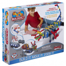 ZOOB BuilderZ 58-piece Building Set - Remote Control Mover