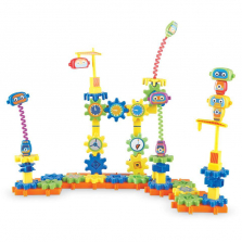 Learning Resources Gears! Gears! Gears! Robot Factory Building Set 80 Pieces
