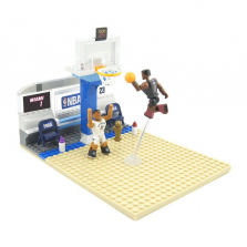 The Bridge Direct NBA One on One Buildable Playser - Anthony Davis vs Chris Bosh