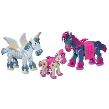 Bloco Horses and Unicorns Construction Set