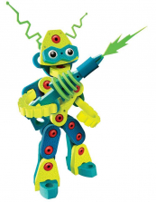Bloco Robot Invasion Foam Building Set 225 Pieces