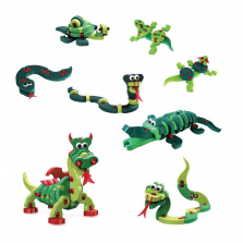 Bloco Dragons and Reptiles Scholastic Set