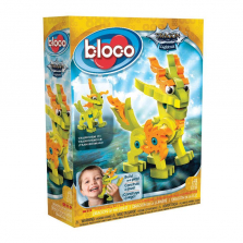 Bloco Lightnix Foam Building Set 57 Pieces - Dragon of the Light