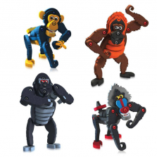 Bloco Primates Scholastic Set