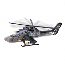 BRICTEK 5in1 Air Force Apache Helicopter