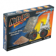 Nuts and Bolts Pro Builder Swivel Skip Dumper Building Set