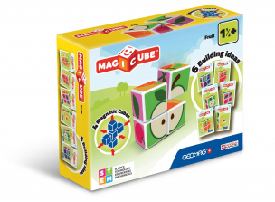 Geomag Magicube Magnetic Construction Block Set - Fruit