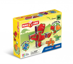 Geomag Magicube Magnetic Construction Set - Dinosaurs