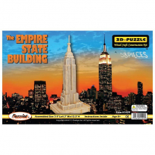 The Empire State Building Natural Wood Puzzle