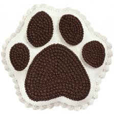 Novelty Cake Pan - Paw Print 11 inches x 9 inches x 2 inches