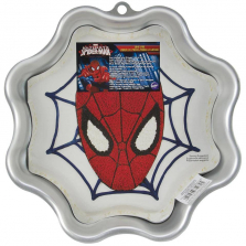 Novelty Cake Pan-Spider-Man 9.5 inches X 14 inches X 2 inches