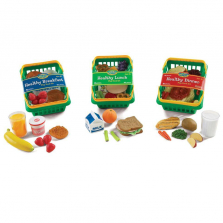 Learning Resources Pretend & Play Healthy Foods Play Set Bundle