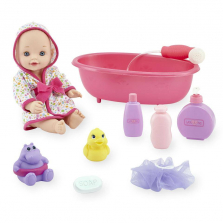 You & Me Bath Time 12 Inch Baby Doll Playset