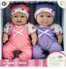 Lots to Cuddle 13 inch Baby Twins (Colors/Styles May Vary)