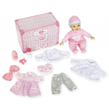 You & Me 14 Inch Baby Doll with Keepsake Storage Trunk - Pink