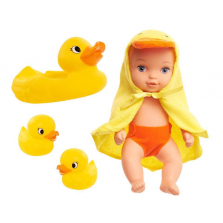 Waterbabies Bath Time Fun Doll Playset - Duck