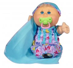 Cabbage Patch Kids Naptime at Babyland 12.5 inch Bunny Fashion Baby Doll - Blonde