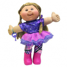 Cabbage Patch Kids 14 inch Blonde Girl Doll - Rocker