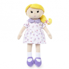 You & Me My Lovely Blonde Girl 14 inch Rag Doll