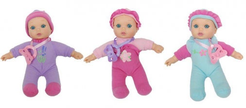 Baby Magic 9.5 inch Scented Baby Caucasian Doll Outfit with Pacifier - Blue
