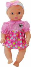 Goldberger Baby's First Classic 11 inch Baby Doll - Pink Apple Dress