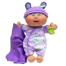 Cabbage Patch Kids Naptime at Babyland 12.5 inch Bunny Fashion Baby Doll - Caucasian