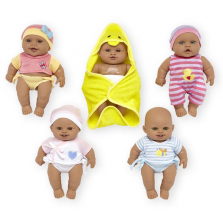 You & Me 5 Pack 9 inch So Many Babies Baby Doll Set - Ethnic