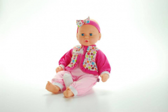Goldberger Baby's First Unbelievably Soft Doll - Pink Outfit