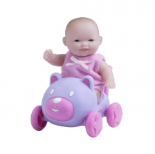 JC Toys 5 inch Lil' Cutesies Doll with Mini Ride On