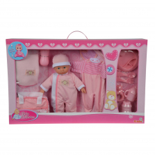 Baby Doll Collection Set with Accessories - Pink