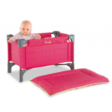Corolle Mon Classique Cherry Baby Doll Bed and Changing Table for 17 inch Doll