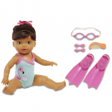 Baby Born Mommy! Look I Can Swim! Baby Doll - Brunette