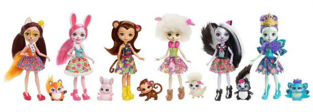 Enchantimals Collection Dolls - 6-Pack