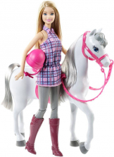 Barbie Doll & Horse