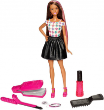Barbie D.I.Y. Crimp and Curl Fashion Doll - African American