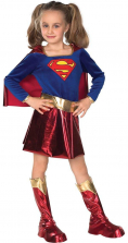 Карнавальный костюм -Супер Герл -Супер Хиро Герлз-Школа Супер героев-DC Super Hero Girls