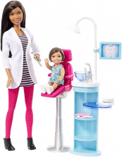 Barbie Careers Dentist Playset - African American