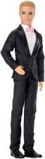 Barbie Fairytale Groom Fashion Doll - Ken with Black Suit (Blonde)