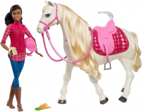 Barbie Dream Horse with Doll - Brunette
