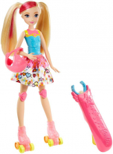 Barbie Video Game Hero Light-up Skates Barbie Doll