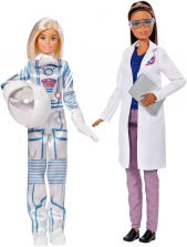 Barbie Careers Astronaut and Scientist Fashion Doll