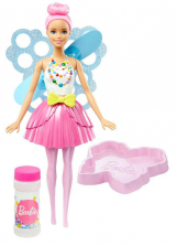 Barbie Dreamtopia Bubbletastic Fairy Doll - Pink