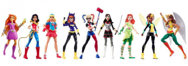 DC Comics Super Hero Girls Action Figures - 9-Pack
