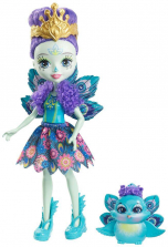 Enchantimals 6-inch Fashion Doll - Patter with Peacock