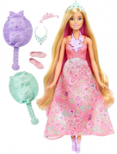 Barbie Pink Hair Princess Doll Set