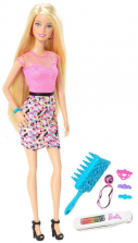 Barbie D.I.Y Rainbow Hair Fashion Doll - Blonde
