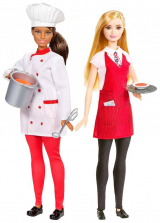 Barbie Careers Chef and Waiter Fashion Doll