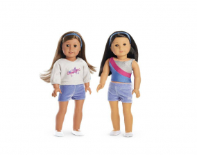 Truly Me 2-in-1 Gymnastics Practice Outfit for Dolls - available in select stores only