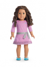 Truly Me Doll: Medium Skin, Curly Dark Brown Hair - Hazel Eyes - available in select stores only